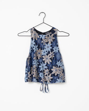 TILTIL Ai - vi Top Multi Floral Bue - Things I Like Things I Love