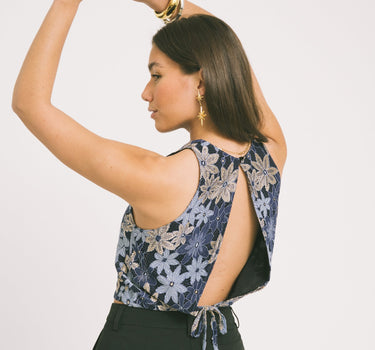 TILTIL Ai - vi Top Multi Floral Bue - Things I Like Things I Love