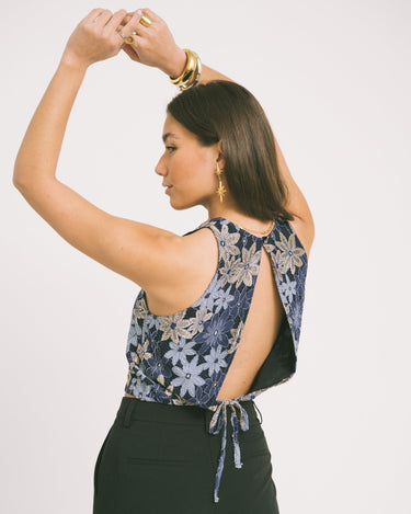 TILTIL Ai - vi Top Multi Floral Bue - Things I Like Things I Love