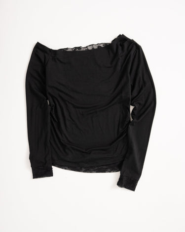 TILTIL Alaya Lace Longsleeve Black - Things I Like Things I Love