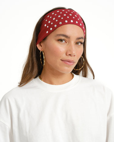 TILTIL All Over Studs Headband Bordeaux - Things I Like Things I Love