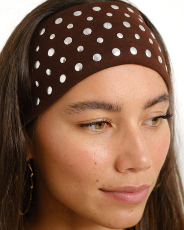 TILTIL All Over Studs Headband Bruin - Things I Like Things I Love