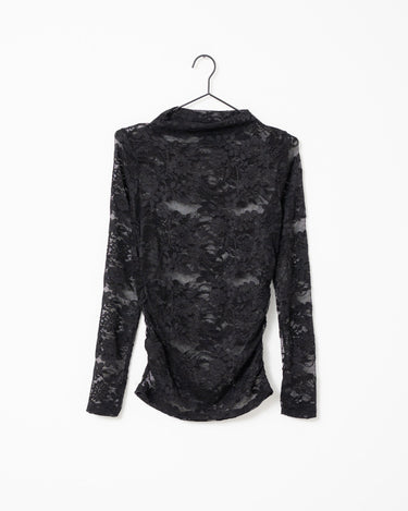 TILTIL Amaya Lace Longsleeve Black - Things I Like Things I Love