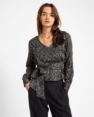 TILTIL Amica Blouse Anthracite - Things I Like Things I Love
