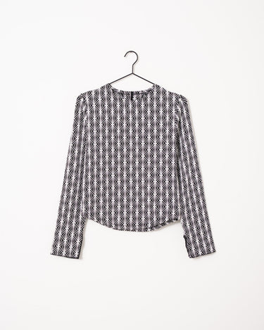 TILTIL Amily Graphic Print Black - Things I Like Things I Love