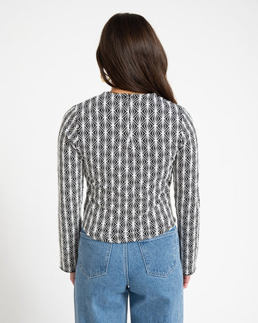 TILTIL Amily Graphic Print Black - Things I Like Things I Love