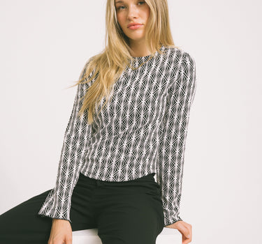 TILTIL Amily Graphic Print Black - Things I Like Things I Love