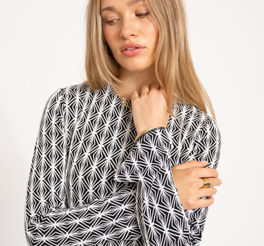 TILTIL Amily Graphic Print Black - Things I Like Things I Love