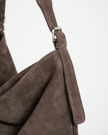 TILTIL Ariana Bag Dark Brown Suede - Things I Like Things I Love
