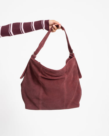 TILTIL Ariana Bag Suede Donkerpaars - Things I Like Things I Love