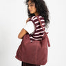 TILTIL Ariana Bag Suede Donkerpaars - Things I Like Things I Love