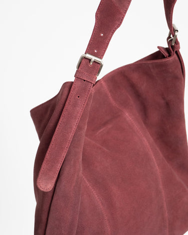 TILTIL Ariana Bag Suede Donkerpaars - Things I Like Things I Love
