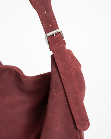 TILTIL Ariana Bag Suede Donkerpaars - Things I Like Things I Love