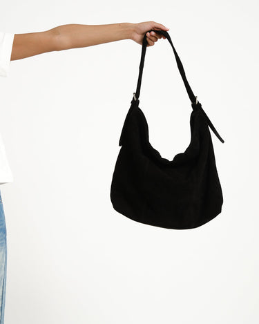 TILTIL Ariana Bag Suede Zwart - Things I Like Things I Love