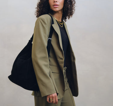 TILTIL Ariana Bag Suede Zwart - Things I Like Things I Love