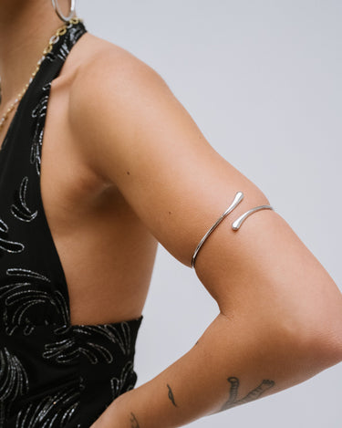 TILTIL Arm Cuff Drippy Silver - Things I Like Things I Love