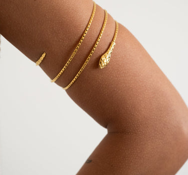 TILTIL Arm Cuff Snake Gold - Things I Like Things I Love