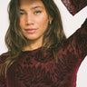 TILTIL Arya Velvet Longsleeve Bordeaux - Things I Like Things I Love