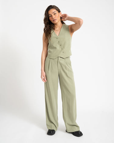 TILTIL Asym Gilet Sage - Things I Like Things I Love