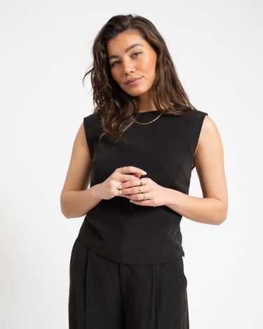 TILTIL Aya Top Black - Things I Like Things I Love