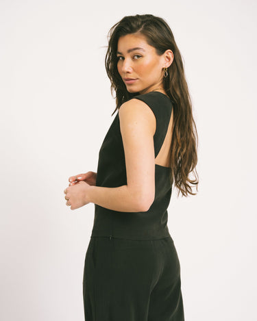 TILTIL Aya Top Black - Things I Like Things I Love