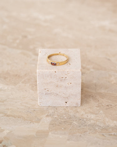 TILTIL Ayla Zircon Ring Goud - Things I Like Things I Love