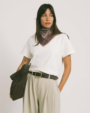 TILTIL Bag Braided Brown Suede Brown - Things I Like Things I Love