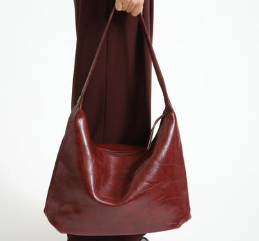 TILTIL Bag Croco Lola Bordeaux - Things I Like Things I Love