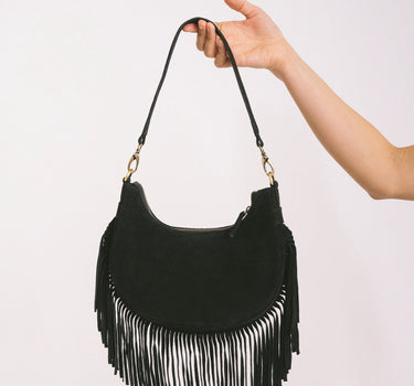 TILTIL Bag Farah Fringe Black - Things I Like Things I Love