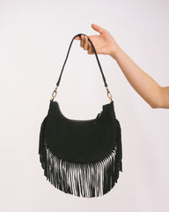 TILTIL Bag Farah Fringe Black - Things I Like Things I Love