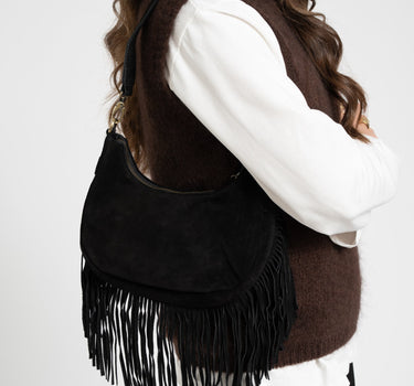 TILTIL Bag Farah Fringe Black - Things I Like Things I Love