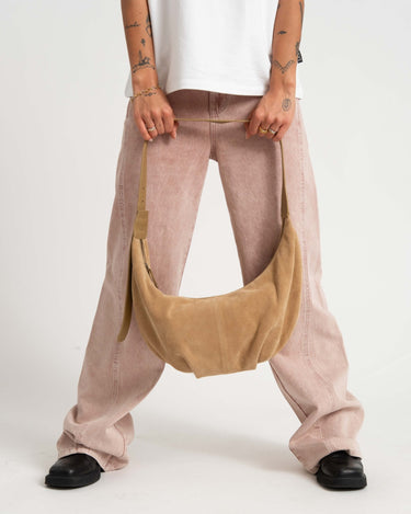 TILTIL Bag Isabel Real Suede Sand - Things I Like Things I Love