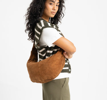 TILTIL Bag Leila REAL SUEDE Cognac - Things I Like Things I Love