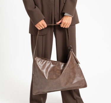 TILTIL Bag Noor Faux Leather Bruin - Things I Like Things I Love