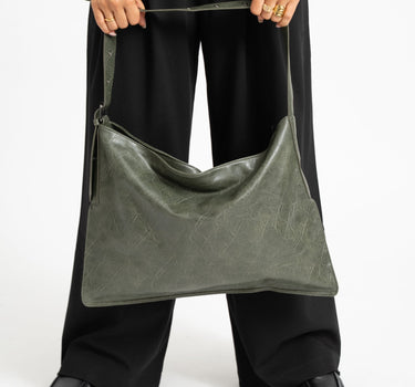 TILTIL Bag Noor Faux Leather Donkergroen - Things I Like Things I Love