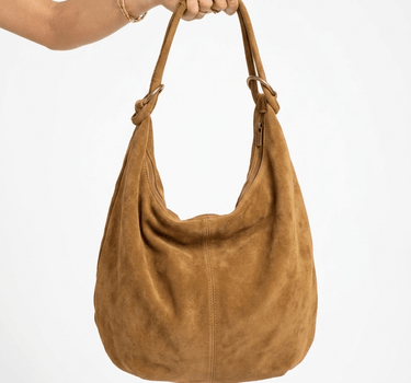 TILTIL Bag Suez Suede Camel - Things I Like Things I Love