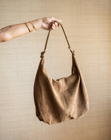 TILTIL Bag Suez Suede Taupe - Things I Like Things I Love