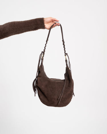 TILTIL Bag Tess Real Suede Bruin - Things I Like Things I Love
