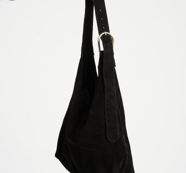 TILTIL Bag Yuki Buckle Suede Black - Things I Like Things I Love