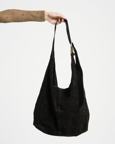 TILTIL Bag Yuki Buckle Suede Black - Things I Like Things I Love