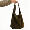 TILTIL Bag Yuki Khaki Groen Suede Donkergroen - Things I Like Things I Love