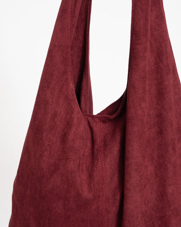 TILTIL Bag Yuki Plum Suede Donkerpaars - Things I Like Things I Love
