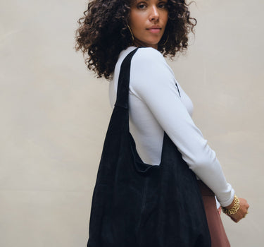 TILTIL Bag Yuki Suede Black - Things I Like Things I Love