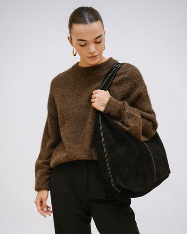 TILTIL Bag Yuki Suede Black - Things I Like Things I Love