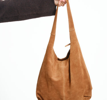 TILTIL Bag Yuki Suede Cognac - Things I Like Things I Love