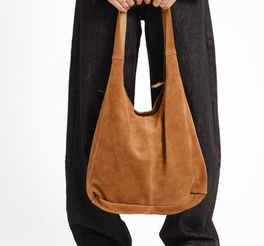 TILTIL Bag Yuki Suede Cognac - Things I Like Things I Love