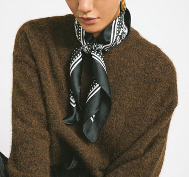 TILTIL Bandana Black Scarf - Things I Like Things I Love