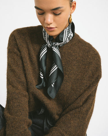 TILTIL Bandana Black Scarf - Things I Like Things I Love