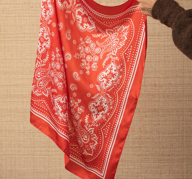 TILTIL Bandana Red Scarf Red - Things I Like Things I Love