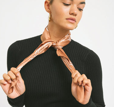 TILTIL Bandana Rust Scarf - Things I Like Things I Love